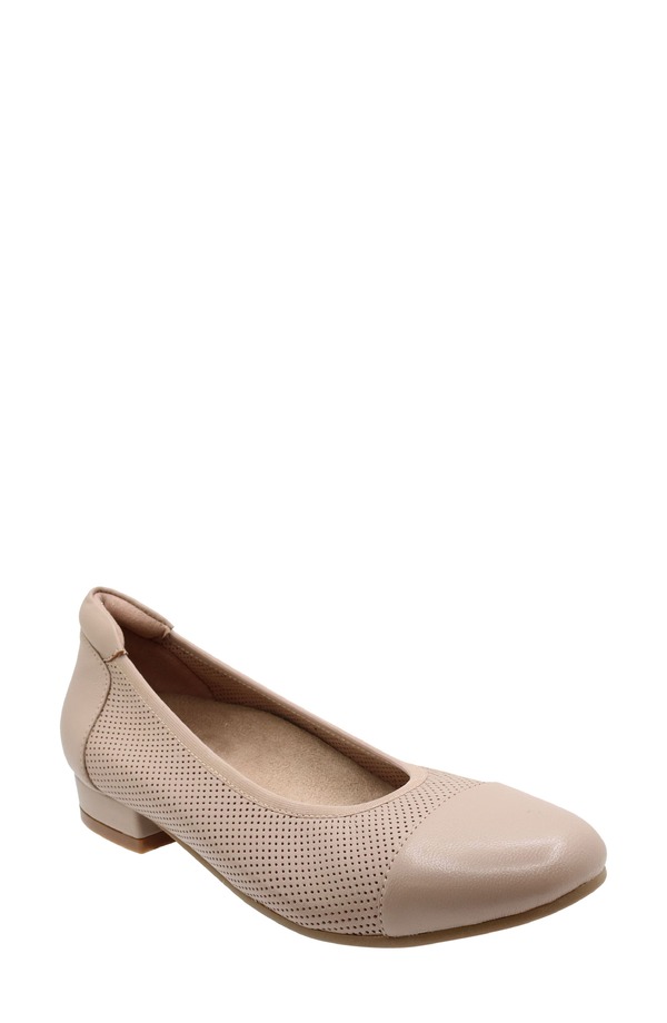 ダイビッドテイト レディース シューズ パンプス キャップ David Tate Newton Cap Toe Flataupe トープ