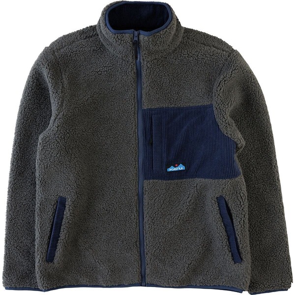 カブー メンズ アウター 上衣・上衣 フリース KAVU Wayside Fleece Jacket - Men\u0027s Ocean Storm コート・ジャケット-メンズファッション