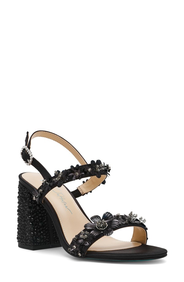 ベッツィジョンソン レディース シューズ ヒール サンダル Betsey Johnson Drue Sandal Black ブラック