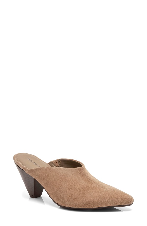 フリーピープル レディース シューズ 踵 Free People Stellar Mule Faded Saddle Suede