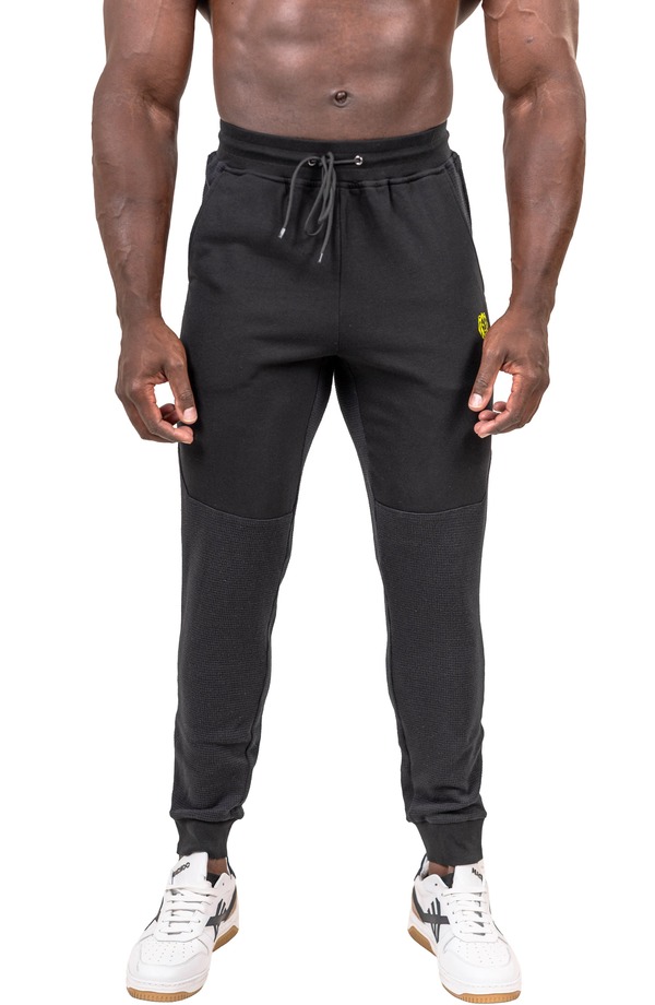 マセオ メンズ ボトムス カジュアルパンツ ジョガーパンツ Maceoo Crow Drawstring Joggers Black ブラック