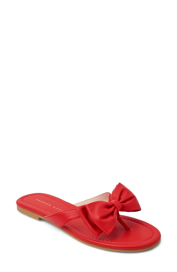 ジャックロジャース レディース シューズ サンダル Jack Rogers Vannah Flip Flop Fired レッド