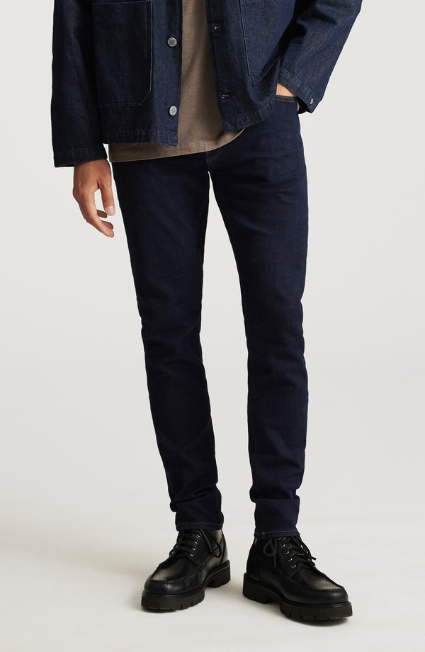 マーヴィ デニム メンズ ボトムス ジーンズズボン下 か細い相応う Mavi Jeans Jameslim Fit Jeans Rinse Feather Blue 青み