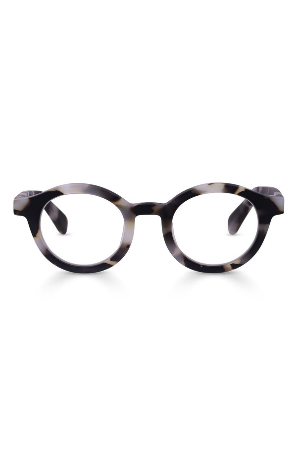 アイブブス レディース アクセサリー サングラス・アイウェア eyebobs TV Party 41mm Round Blue Light Blockinglasses Matte Grey Tortoise グレー