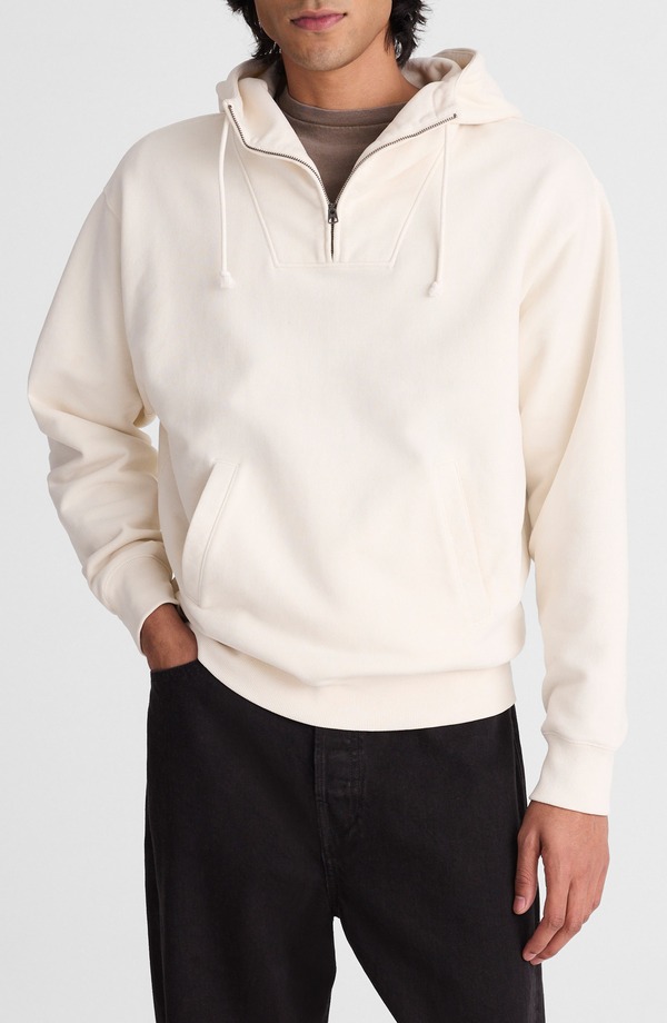 メイドウェル メンズ アウター パーカー・スウェット シャツ Madewell The McCarren Field Anorak Sweatshirt Antique Cream クリーム 27,170円
