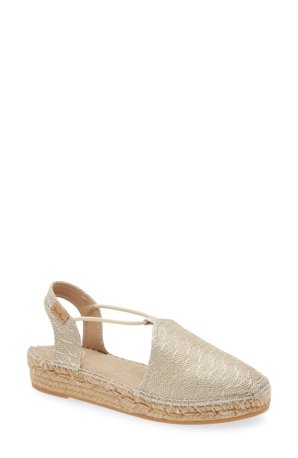 トニーポンズ レディース シューズ サンダル Toni Pons Nerea Espadrille Flat Platinum