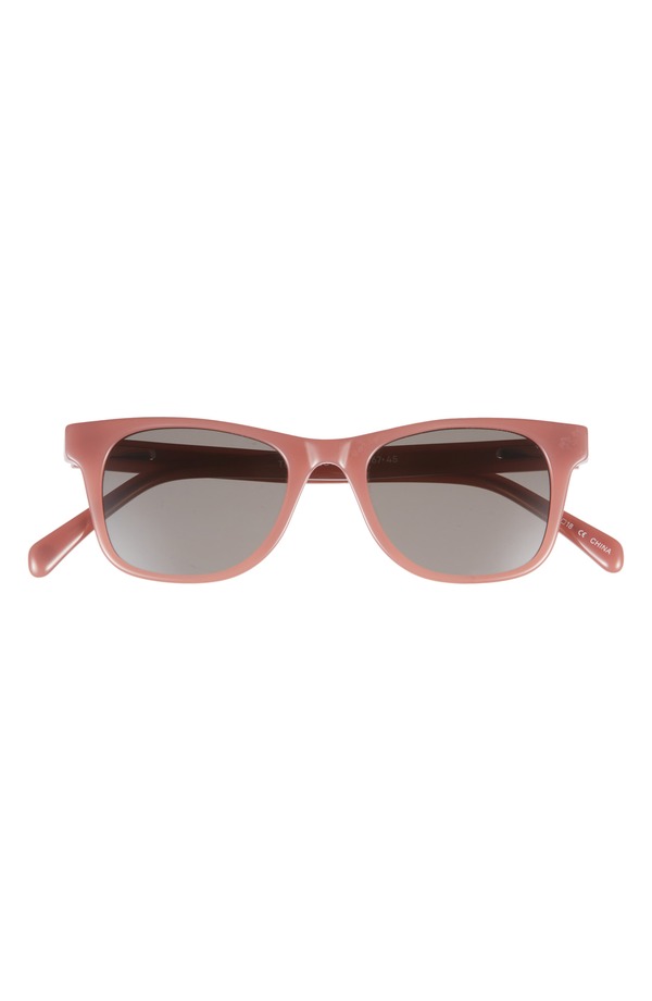 アイブブス レディース アクセサリー サングラス・アイウェア eyebobs The Director 46mm Small Polarized Square Sunglasses Mauve Pink ピンク