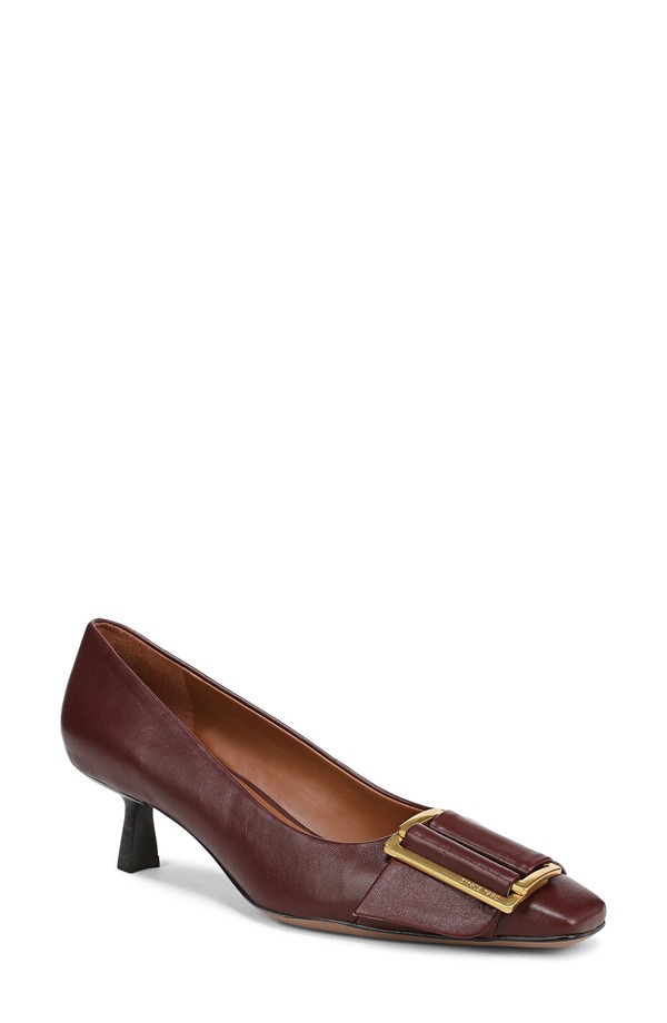 フランコサルト レディース シューズ ヒール Franco Sarto Rainey Pump Oxblood Red レッド画像
