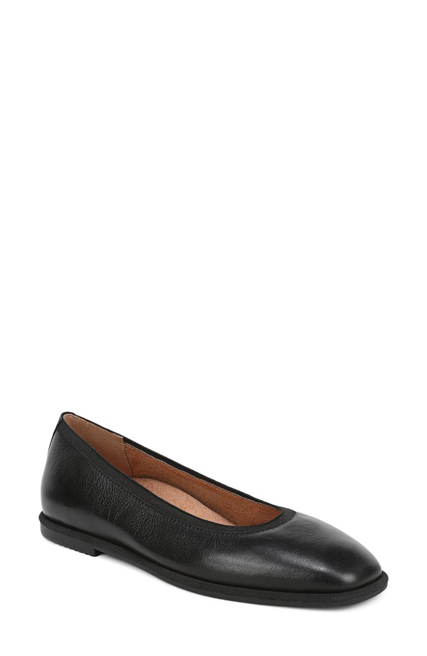 バイオニック レディース シューズ パンプス Vionicaroll 2.0 Flat Black ブラック