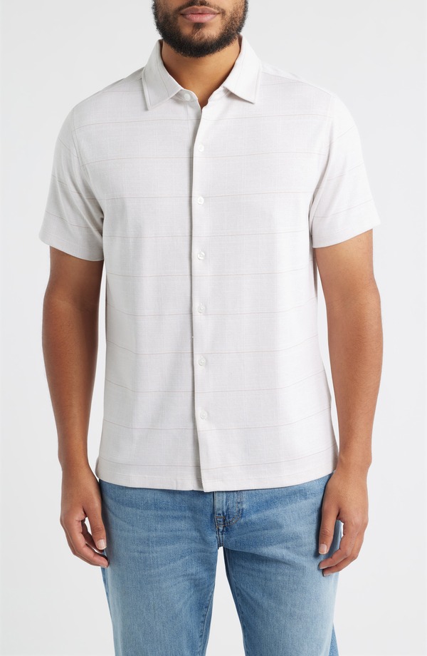 ロバートバラケット メンズ トップス シャツ Robert Barakettorin Short Sleeve Button-Up Shirt Shadow Coral コーラル 27,170円