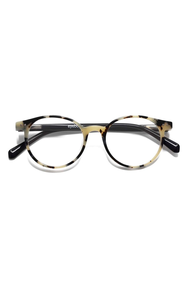 アイブブス レディース アクセサリー サングラス・アイウェア eyebobs Case Closed 50mm Round Sun Readers Black / White Tortoise / Black ホワイト