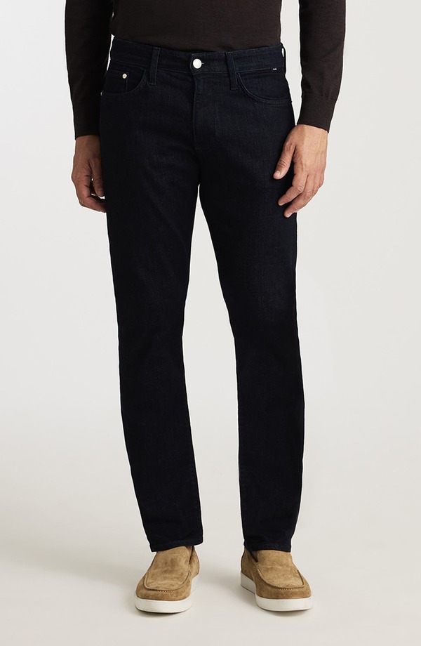 マーヴィ ジーンズ メンズ ボトムス デニムパンツ ストレート Mavi Jeans Marcuslim Straight Leg Jeans Deep Rinse Feather Blue ブルー