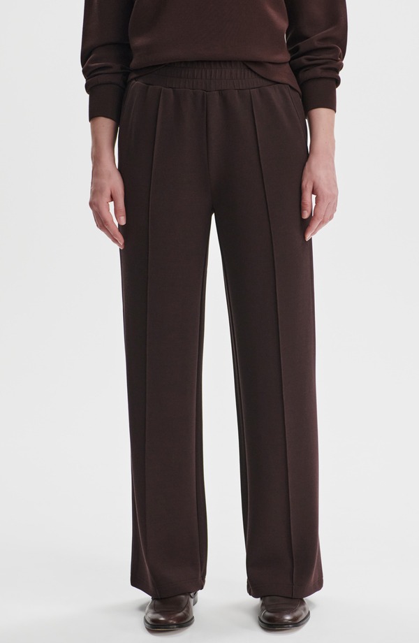 バーレイ レディース ボトムス レギンス ワイドレッグ パンツ Varley The Wide Leg Pants Coffee Bean コーヒー