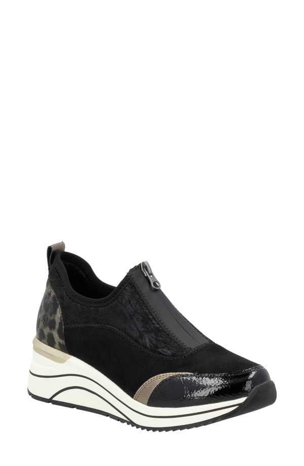 レモンテ レディース シューズ スニーカー REMONTEleni Wedge Sneaker Black/Schwarz/Bronze ブラック｜ReVida 店
