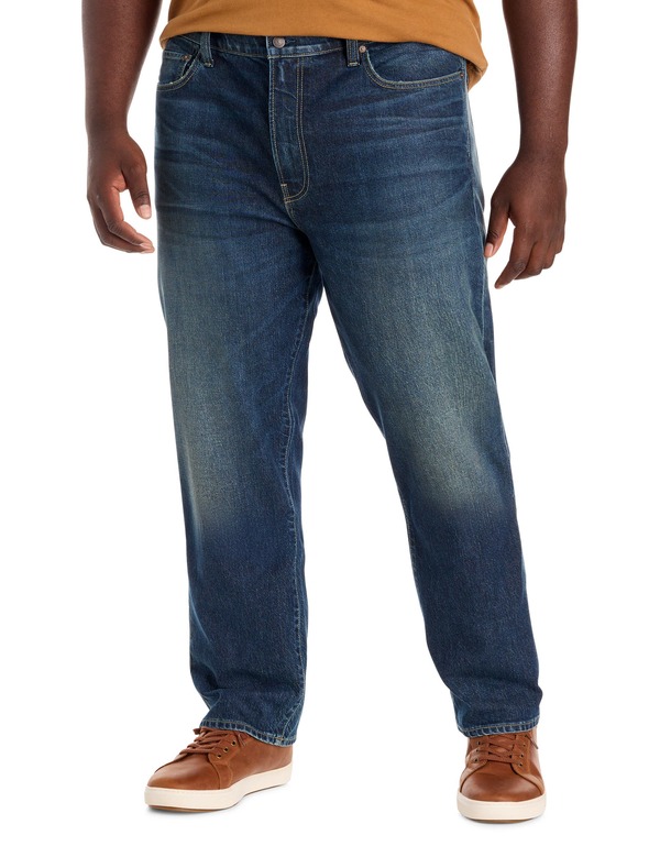 ラッキーブランド メンズ ボトムス デニムパンツ トール ジーンズ Lucky Brand Big & Tall Athletic-Fit Jeans Mustang|ReVida 店