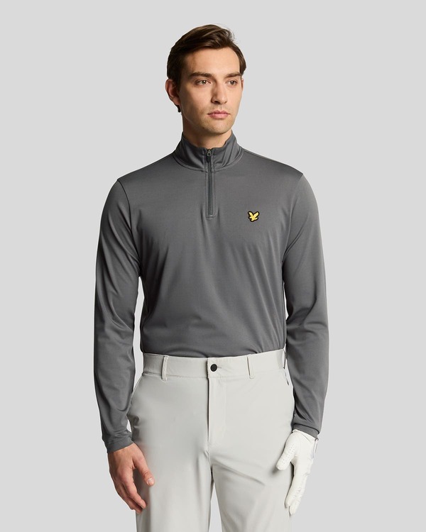 ライルアンドスコット メンズ アウター パーカー・スウェット Lyle \u0026 Scott Golf Course Midlayer Granite