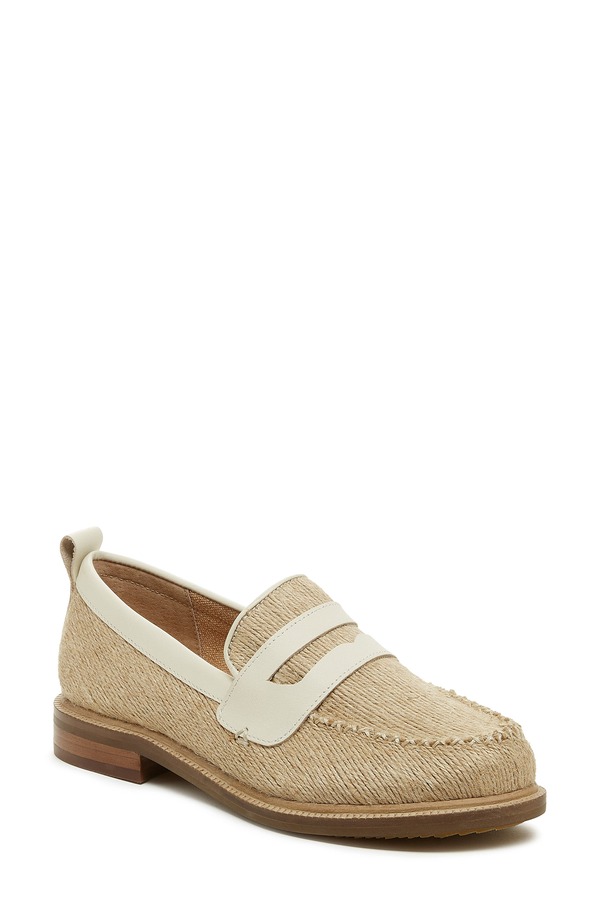 ケルシーダッガー レディース シューズ スリッポン・ローファー Kelsi Dagger Brooklyn Lens Penny Loafer Natural 靴-レディース靴-ローファー