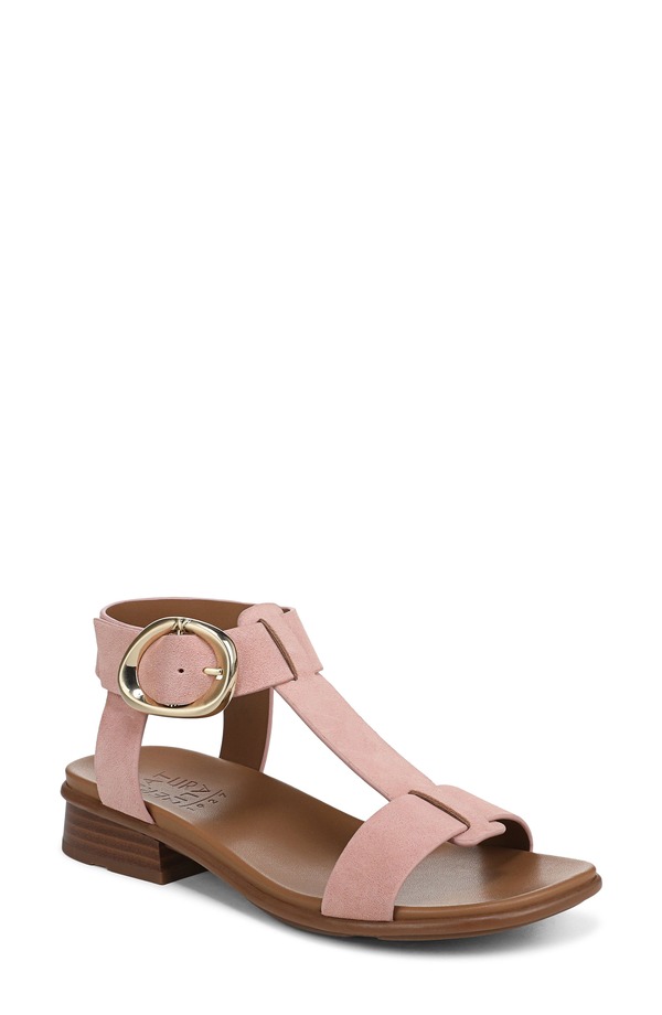 ナチュライザー レディース シューズ 踵 サンダル Naturalizer Brandy T-Strap Sandal Phantom Pink サクラ色