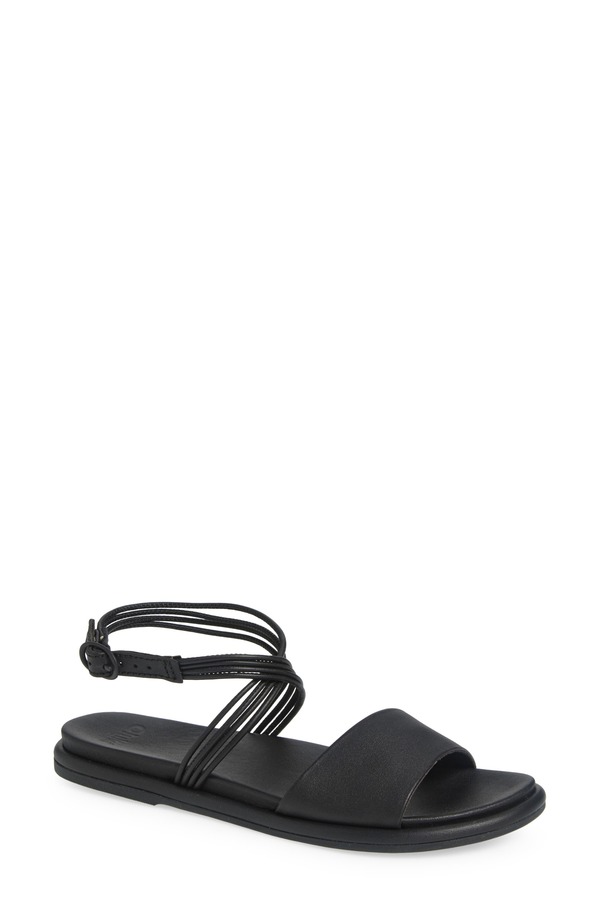 オルカイ レディース シューズ サンダル アンクル OluKai Tiare Ankle Strap Sandal Black / Black ブラック