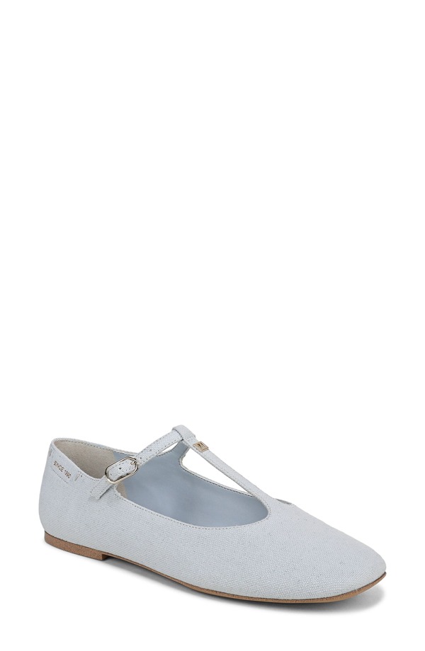 フランコサルト レディース シューズ パンプス Franco Sarto Marylee T-Strap Flat Soft Blue ブルー