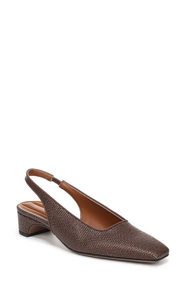 フランコサルト レディース シューズ 踵 Franco Sarto Lyanna Slingback Pump Coffee Bean 珈琲