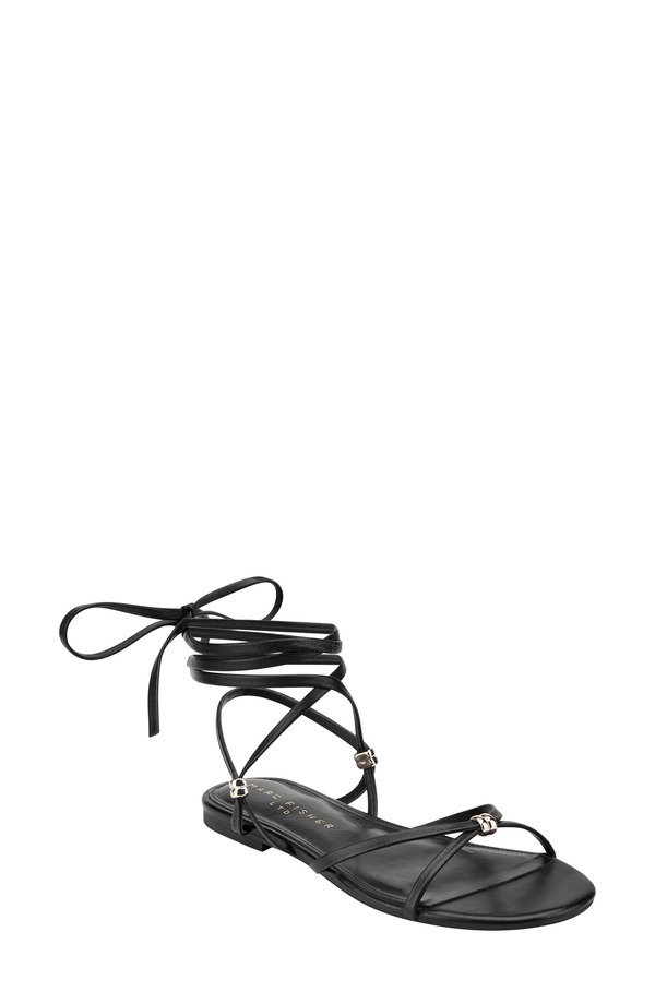 マーク・フィッシャー レディース シューズ サンダル アンクル Marc Fisher LTD Este Ankle Wrap Sandal Black ブラック