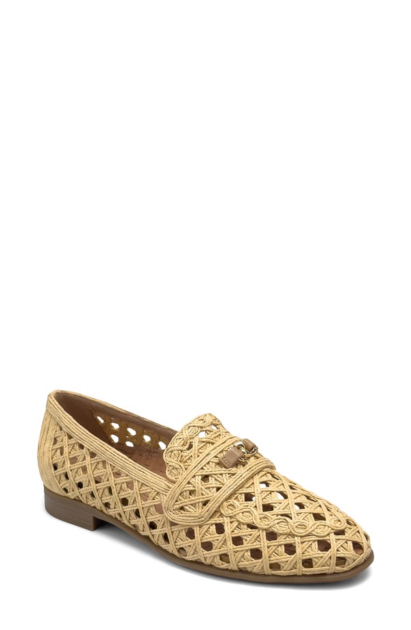 エアロソールズ レディース シューズ スリッポン・ローファー Aerosoles Worthed Loafer Natural ローファー-靴