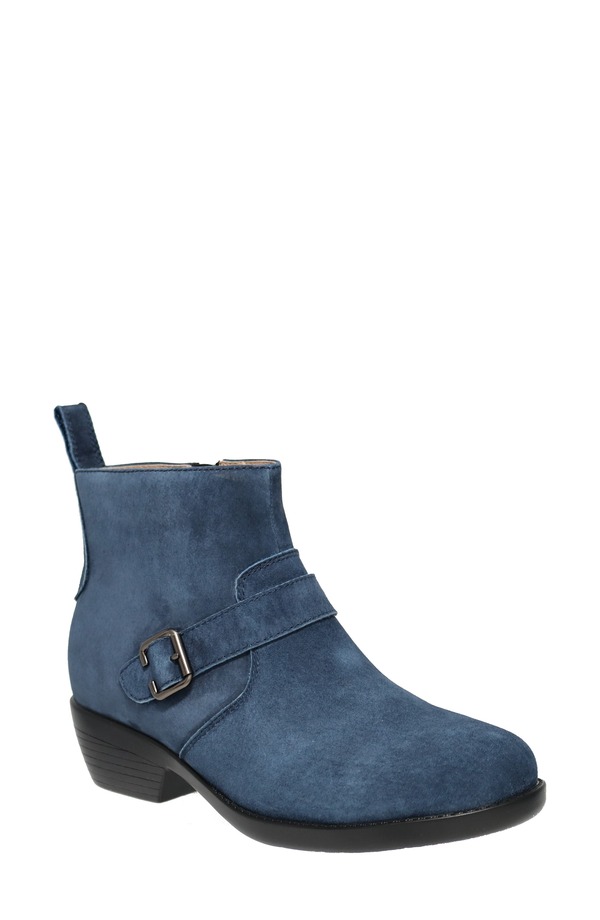 プロプト レディース シューズ ブーツ・レインブーツ Propt Memphis Zip Bootie Navy 米国海軍