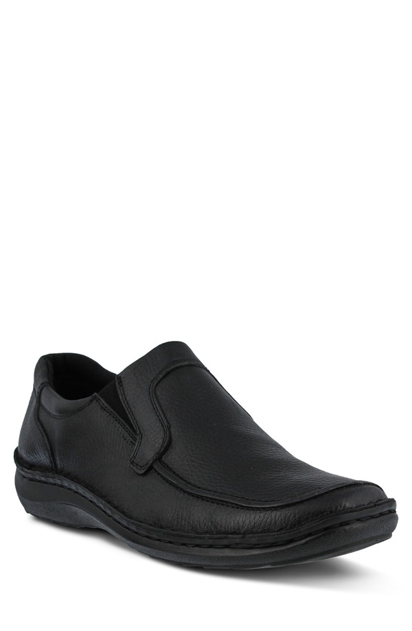 スプリングステップ メンズ シューズ ローファー Spring Step Niccolo Moc Toe Loafer Black ブラック｜ReVida 店