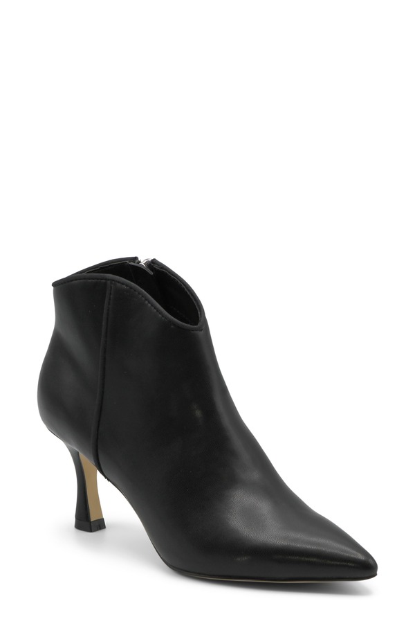 プリンスチャールズ島・デイビッド レディース シューズ ブーツ・レインブーツ Charles by Charles David Abe Pointed Toe Bootie Black 黒いこと