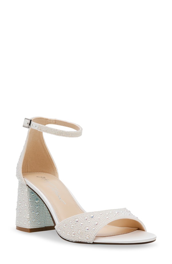 ベッツィジョンソン レディース シューズ 踵 サンダル Betsey Johnson Kami Sandal Pearl パール