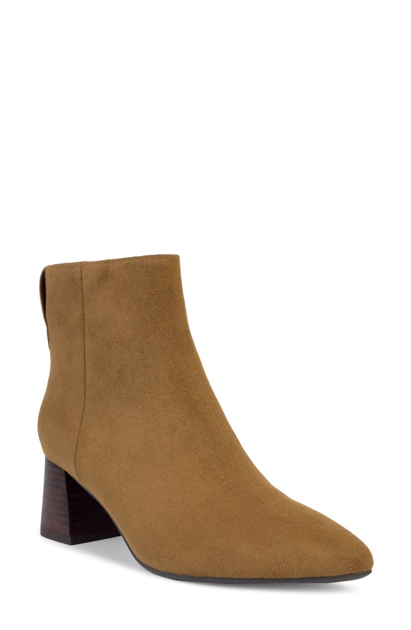 エアロソールズ レディース シューズ ブーツ・レインブーツ Aerosoles Enoch Pointed Toe Bootie Tobacco Faux Suede