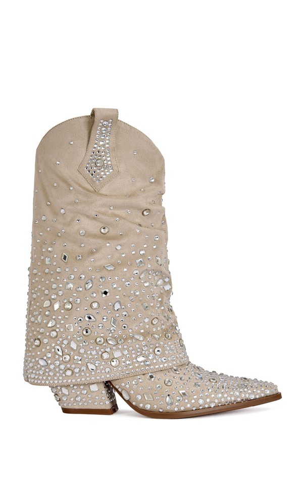 アザレア 一 レディース シューズ ブーツ・レインブーツ AZALEA WANG Christos Block Bootie Beige ベージュ