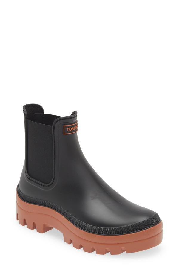 トニーポンズ レディース シューズ ブーツ・レインブーツ Toni Pons Covent Waterproof Lug Sole Boot Black/ Tan 黒いこと