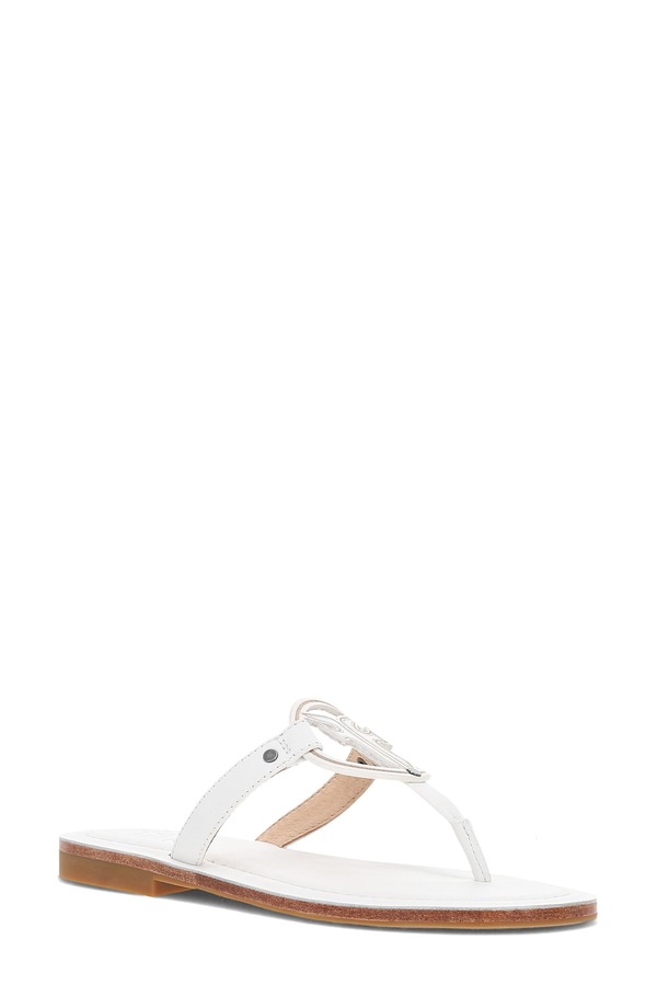 フライ レディース シューズ サンダル ロゴ Frye Taylor Logo Sandal White ホワイト