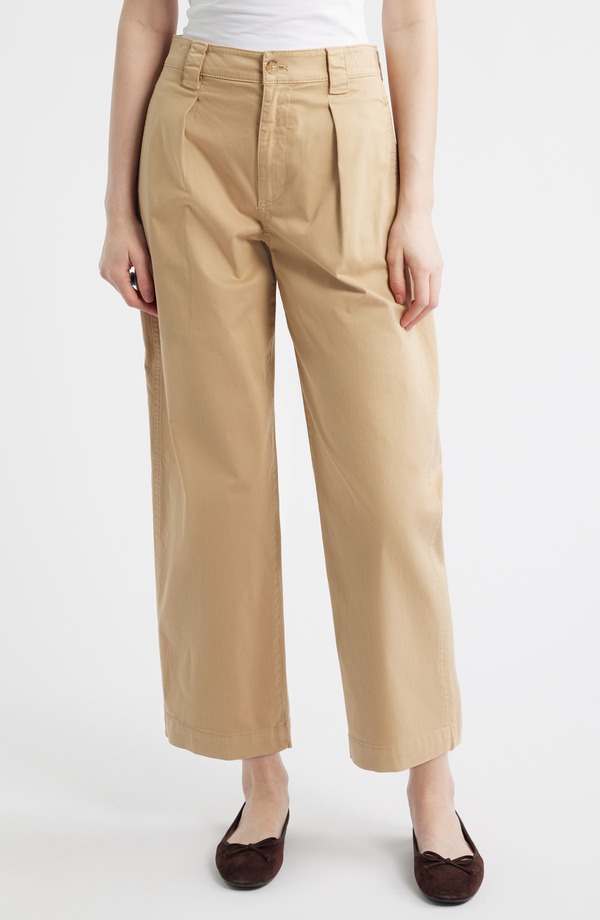 メイドウェル レディース ボトムス レギンス パンツ Madewell The Barreleg Chino Pants Fawn