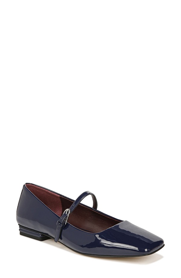 フランコサルト レディース シューズ パンプス Franco Sarto Tinsley Square Toe Mary Jane Flat Blue ブルー|ReVida 店