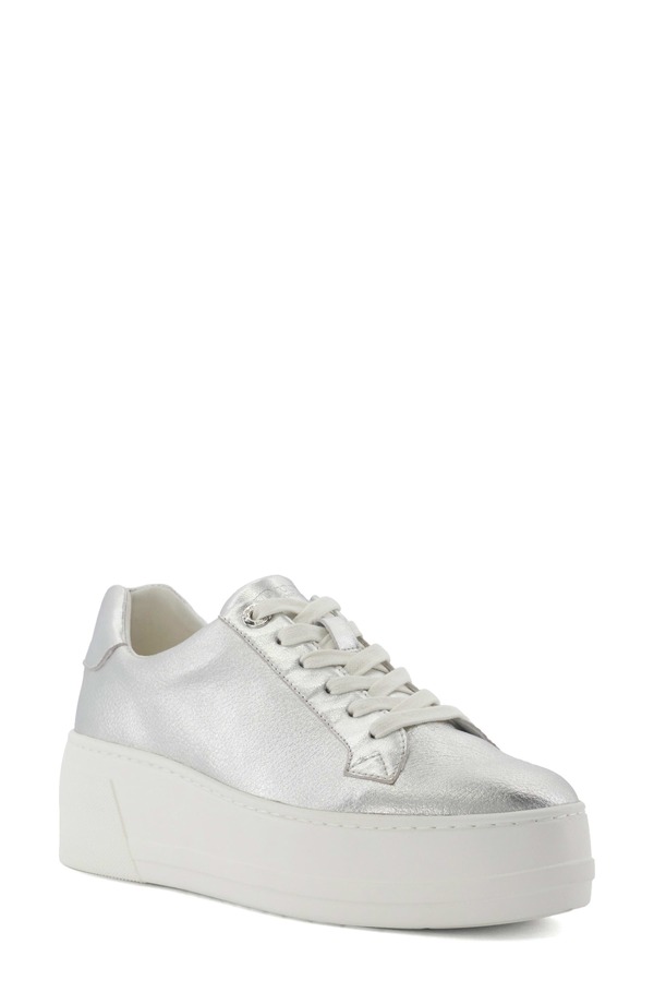 デューンロンドン レディース シューズ スニーカー プラットフォーム Dune London Episode Platform Sneaker Silver シルバー|ReVida 店