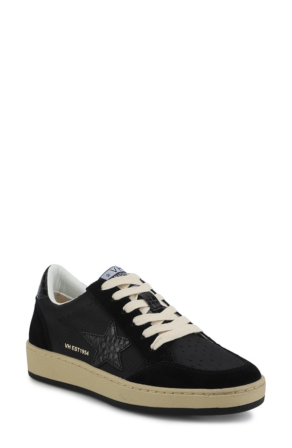 ヴィンテージハバナ レディース シューズ スニーカー Vintage Havana Denisse Genuine Calf Hair Sneaker Black/ Black Croco ブラック|ReVida 店