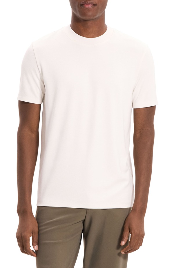 セオリー メンズ トップス Tシャツ Theory Sarior Anemone Milano T-Shirt Winter Ivory アイボリー