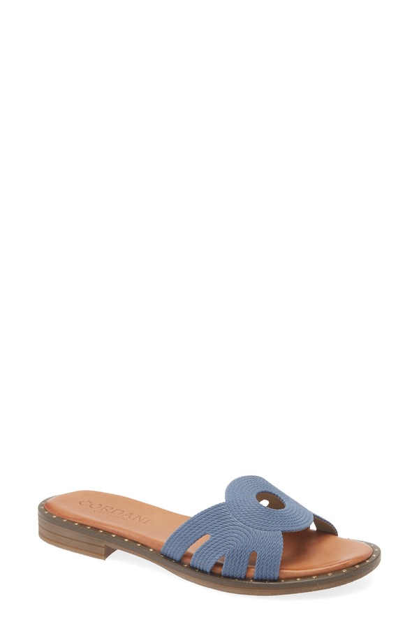 コルダーニ レディース シューズ サンダル Cordani Slide Sandal Fiorella Denim デニム