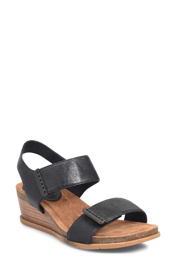 エスエフエフティ レディース シューズ ヒール サンダル Sfft VerdiI Wedge Sandal Black ブラック