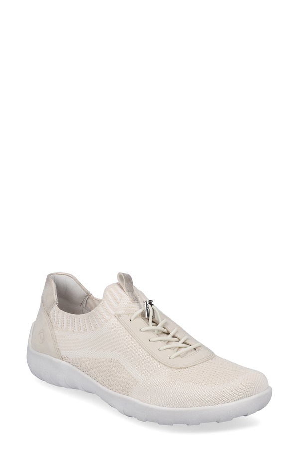 レモンテ レディース シューズ スニーカー ニット REMONTE Liv 18 Knit Sneaker Vanilla-Weiss/ Crema/ Muschel|ReVida 店