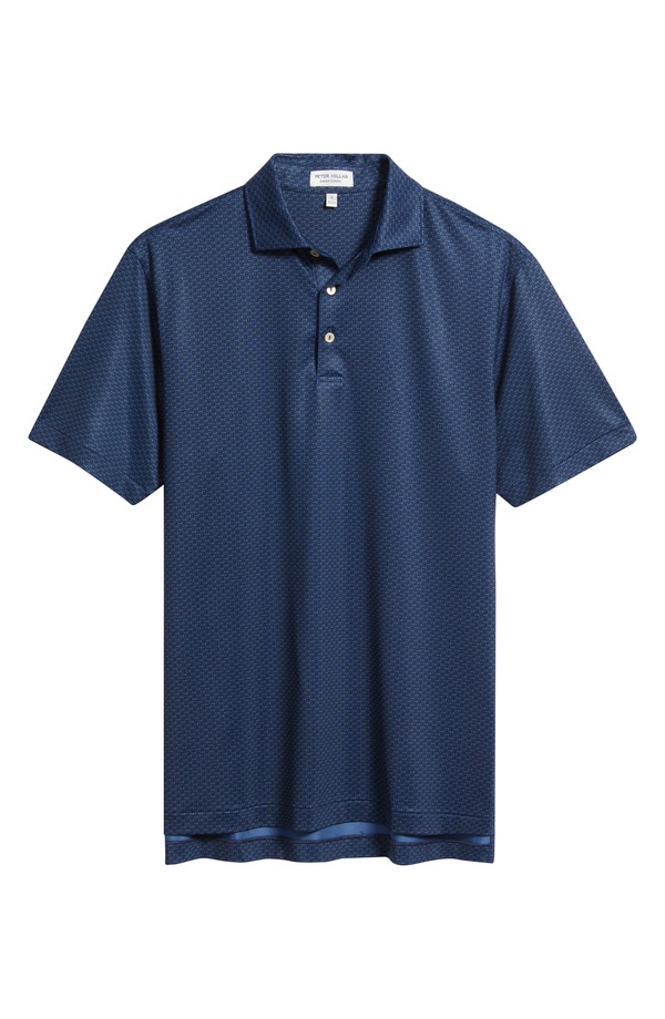ピーター・ミラー メンズ トップス ポロシャツ ジャージー Peter Millar Bunker Bar Performance Jersey Polo Navy ネイビー