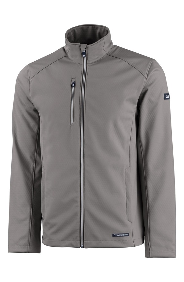 カッターアンドバック メンズ アウター ジャケット・ブルゾン Cutter & Buck Evoke Softshell Jacket Elemental Grey グレー