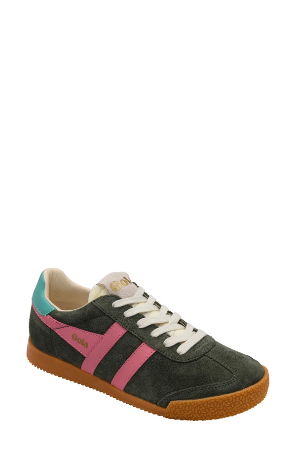 ゴラ レディース シューズ スニーカー Gola Elan Sneaker Khaki/Bubblegum/Mist カーキ