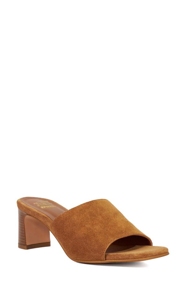 デューンロンドン レディース シューズ 踵 サンダル Dune London Jule Slide Sandal Tan タン