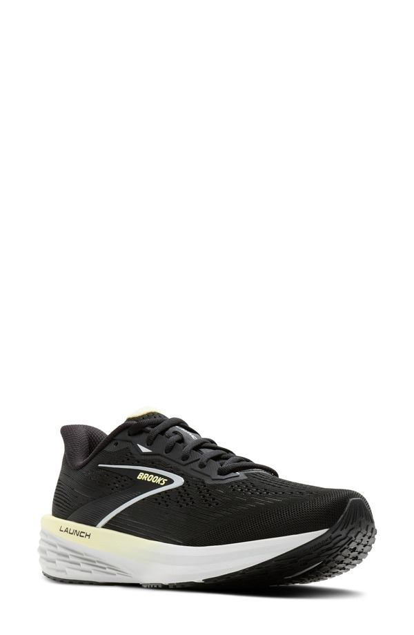 ブルックス レディース シューズ スニーカー Brooks Launch 12 Running Sneaker Black/Luminary/Oyster ブラック｜ReVida 店