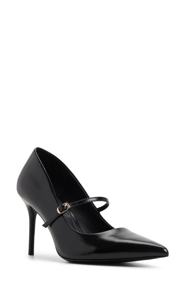 アルド レディース シューズ ヒール ALDO Eledeladar Pointed Toe Mary Jane Pump Black ブラック