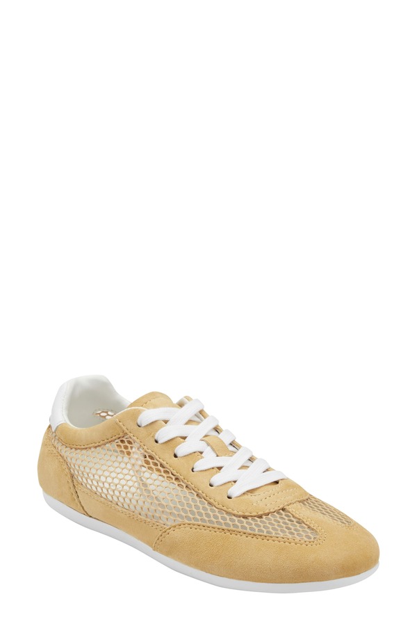 見澄ます・フィッシャー レディース シューズ スニーカー メッシュ Marc Fisher LTD Lexxy Mesh Sneaker Yellow 黄色